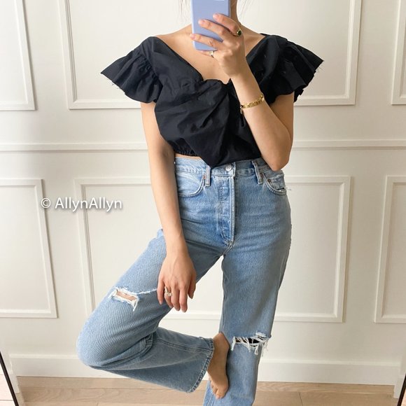 Rachel Comey Tops - Rachel Comey Cropped Black Top - Size 2 / XS / Small